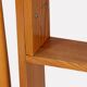 Claustra vintage en bois, fabrication tchèque, 1960