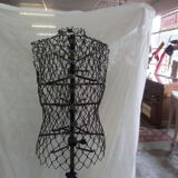 Former model of expanded metal couture