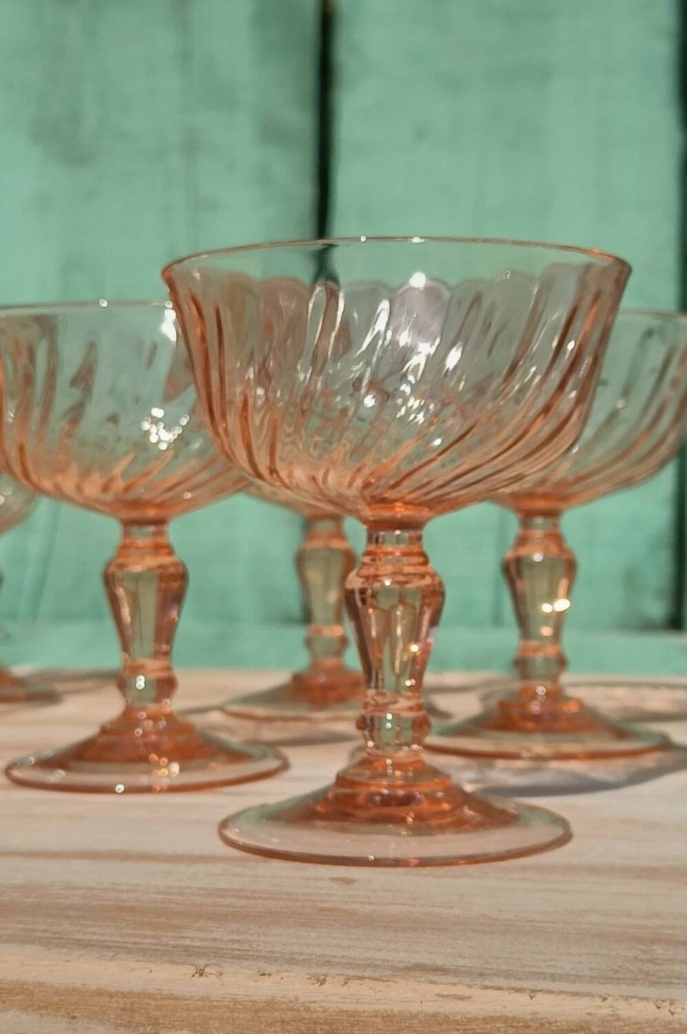 Rosaline champagne glass