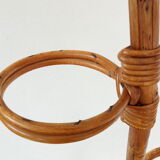 Rattan plant holder 50s