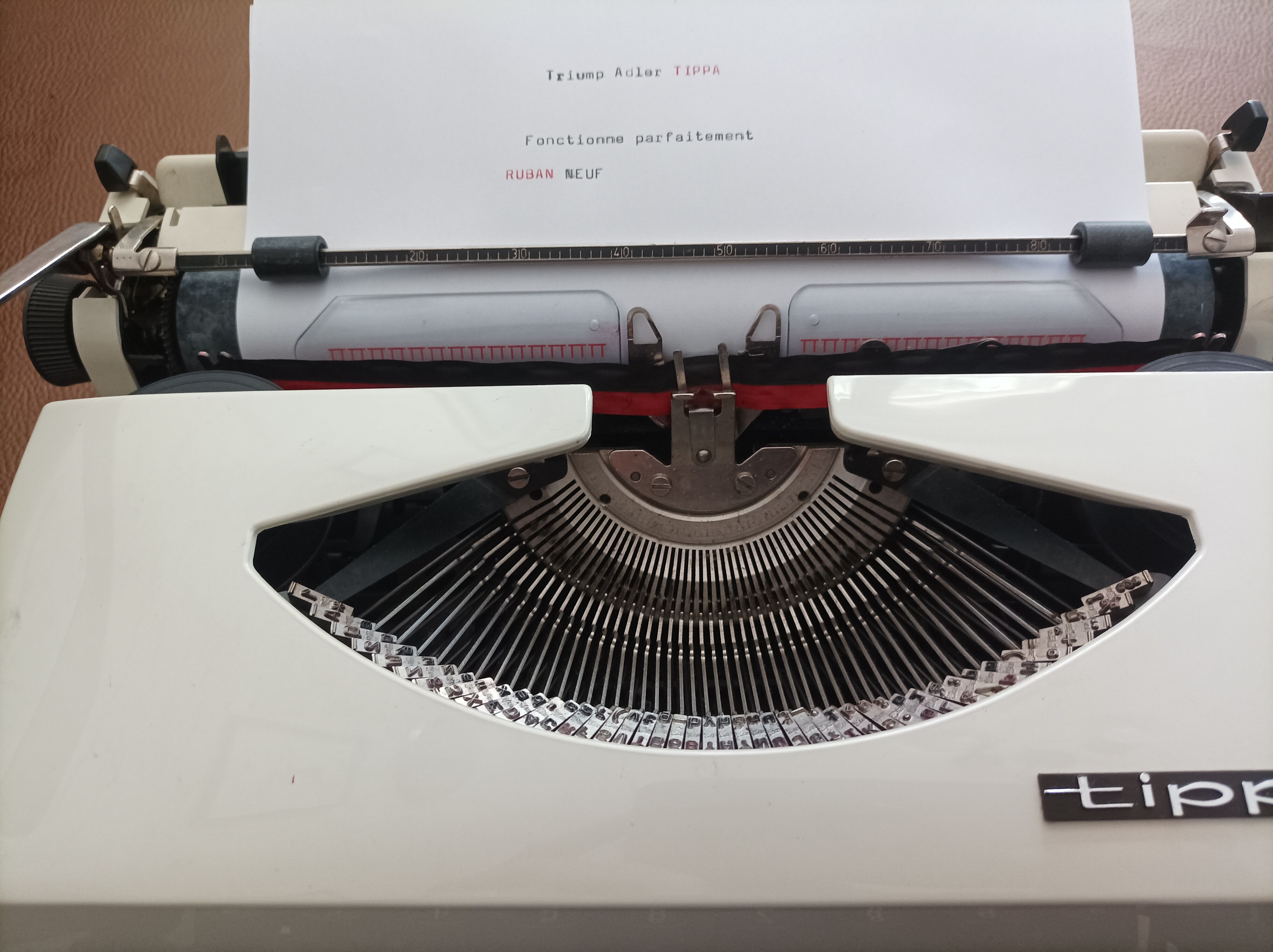 Machine a écrire Triumph Adler Tippa 1970'