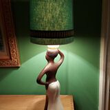60'S ceramic vintage lamp