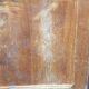 Buffet vintage parisien en bois de peuplier à 2 portes et 2 tiroirs.