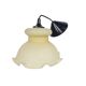 Art Deco style - opaline - goblet lamp - Italy - 1960s