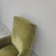 Fauteuil crapaud en velours d'époque napoléon III 19éme
