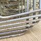 Remploy English industrial sled chairs from the 50s and 60s