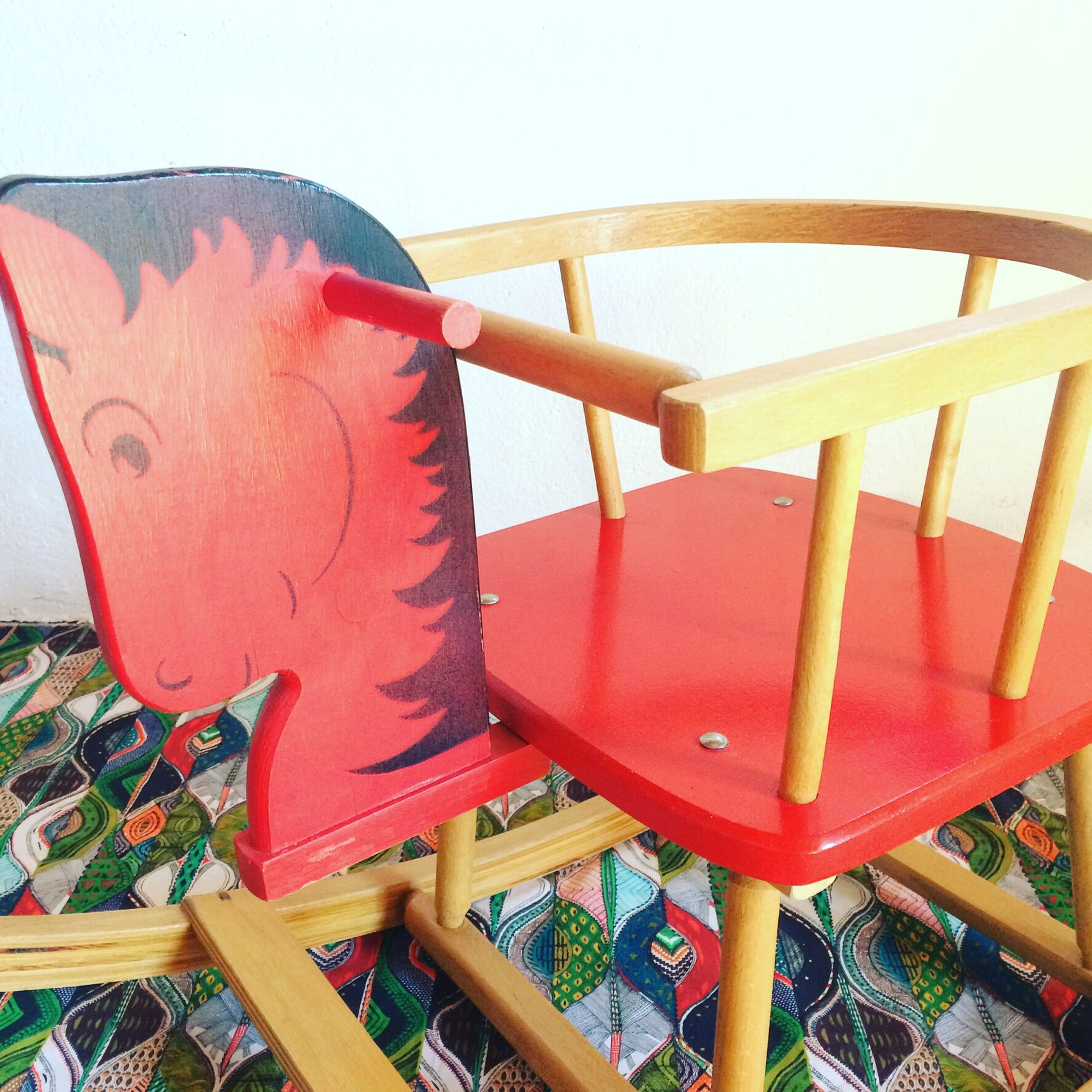 Vintage rocking horse