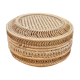 Braided rattan candy box