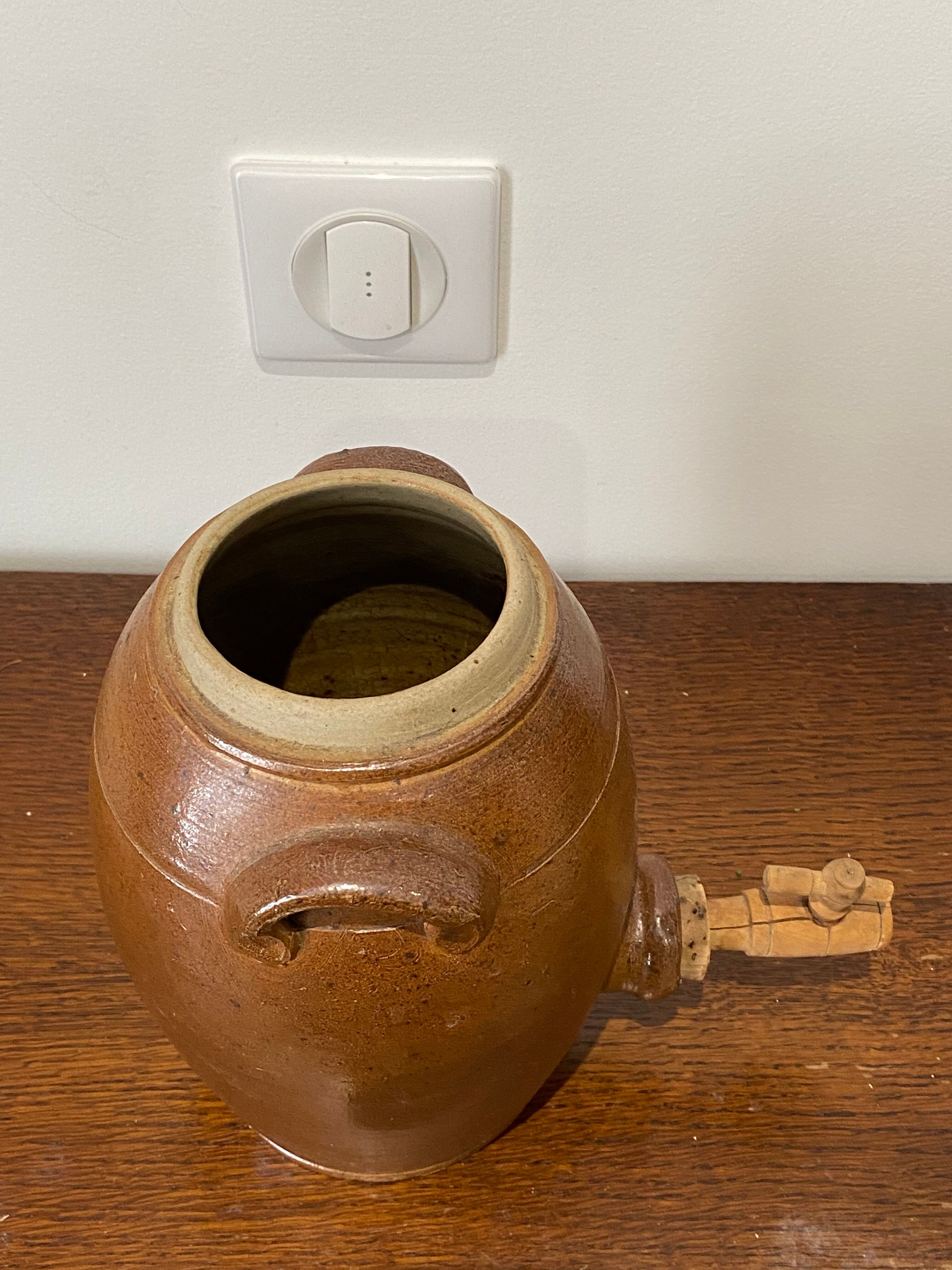 Ancient jace in brown sandstone