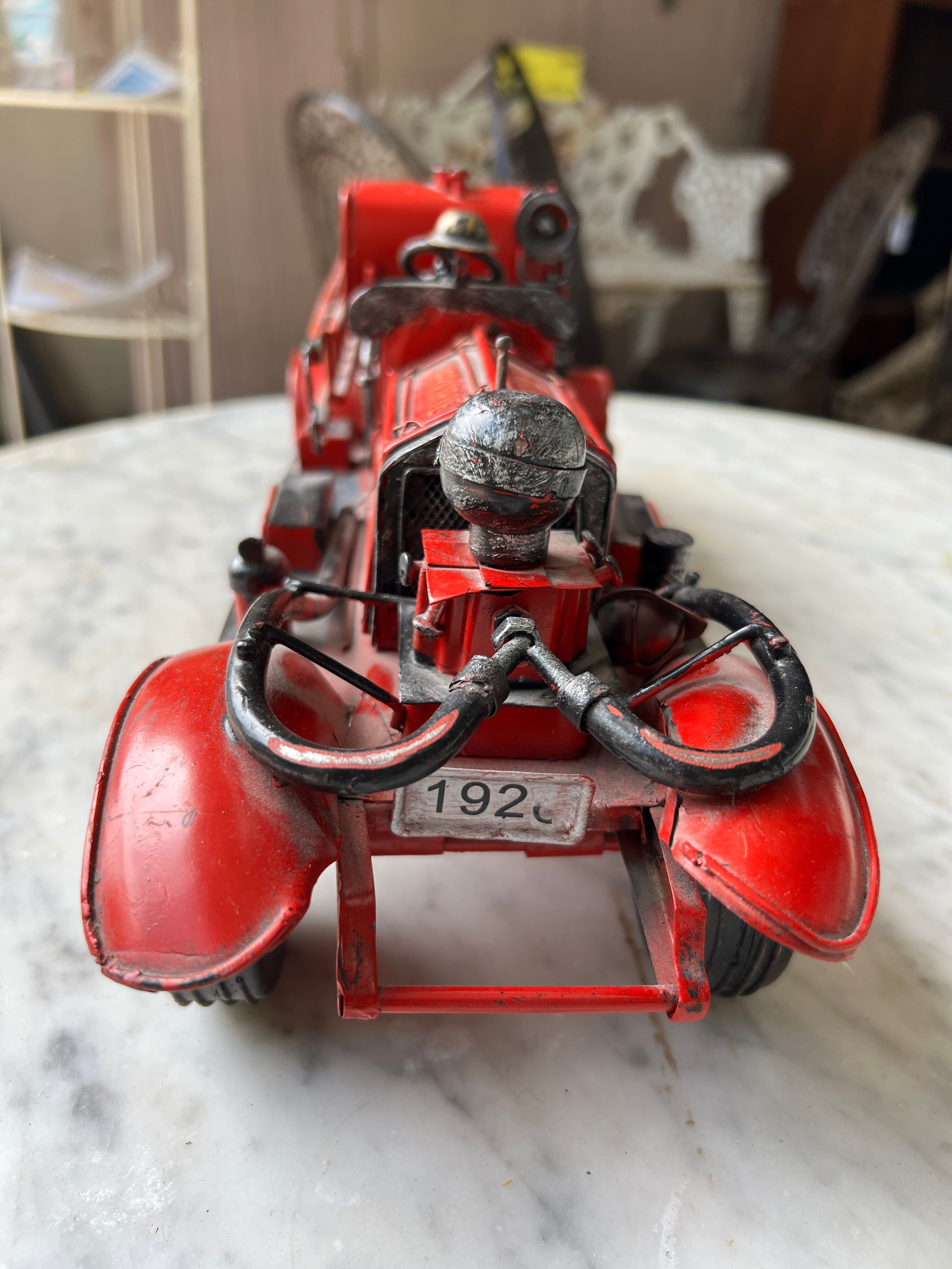 Vintage fire truck "So prairie" from 1926