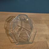 Hexagonal molded glass butter