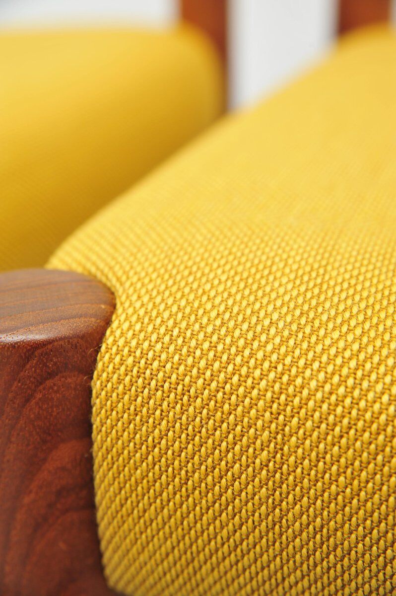 Danish vintage teak dining chairs by HW Klein for Bramin, set of 4