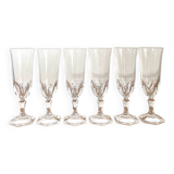Glasses - vintage - Luminarc - Cristal d'Arques - "Chaumont" model - Very good condition