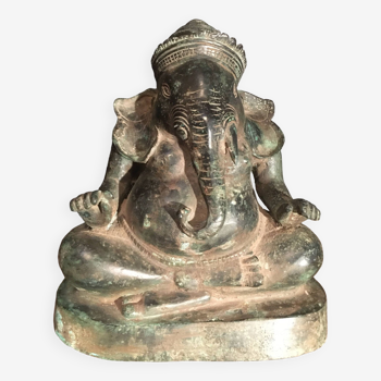 Statue Ganesh en bronze, inde