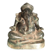 Statue Ganesh en bronze, inde