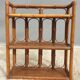 Rattan wall shelf 3 shelves