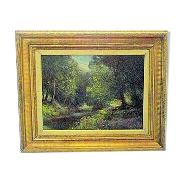 Oil on canvas impressionism england Yarwood