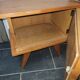 Table de chevet en rotin