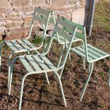 Lot of 4 chairs art-prog metal