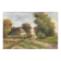 Tableau HST "Partie de campagne" XIX° signée pour restauration