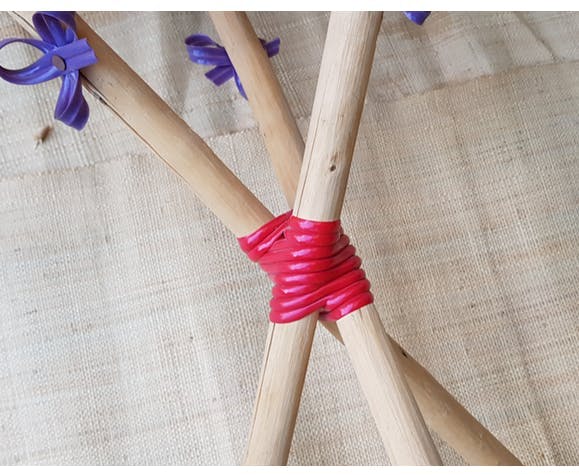 60 tripod side table