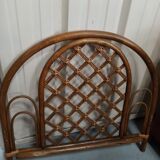 Rattan bamboo bed for one person