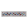 Hand-knotted rug, vintage Turkish rug 43x182 cm