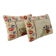 Set of 2 vintage kilim cushion covers 41x61 cm