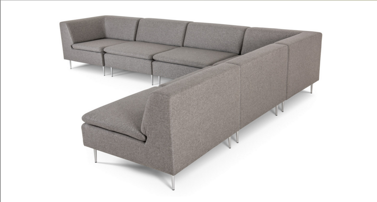 Scandinavian corner sofa
