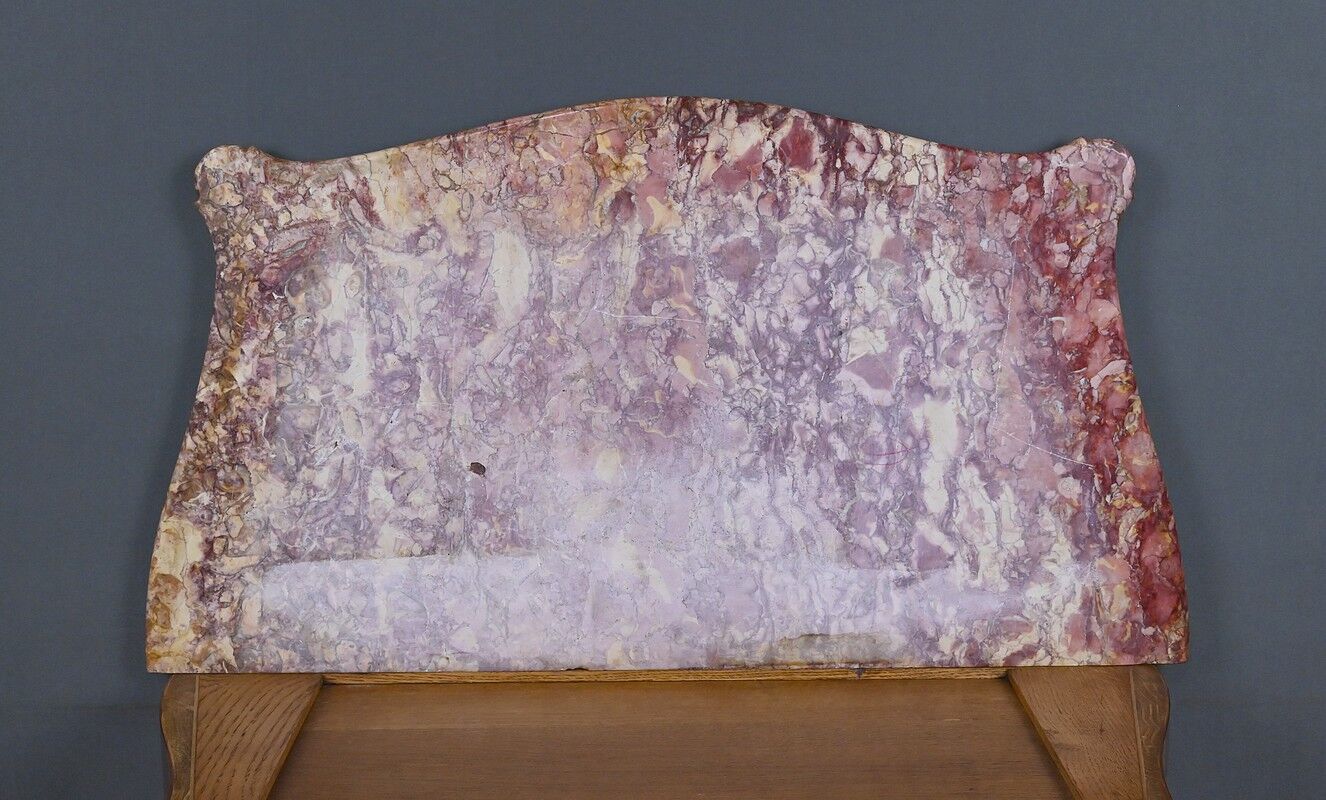 Small marquetry chest of drawers, Louis XV style – early 20th century