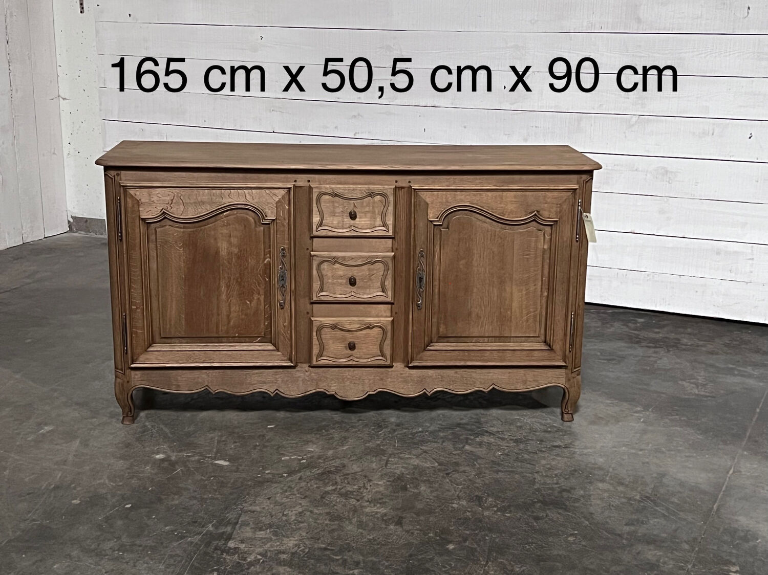 Faded oak dresser