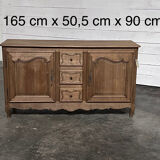 Dressoir en chêne délavé