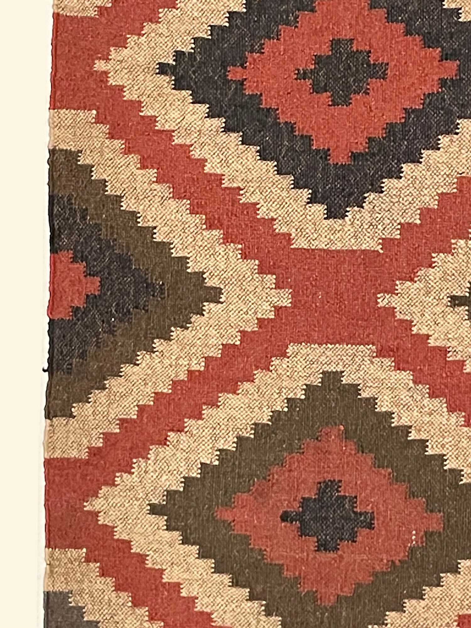 2.5 x 4 jute handwoven kilim runner carpet, rug, 75 x 120 cm