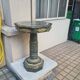Pair of green marble pedestal tables, 19th century