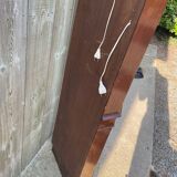 English corner mahogany bookcase/display cabinet