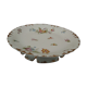 Plat sur piédouche Charles Field Haviland Gérard Dufraissex 1 Morel ( CFH GDM) Limoges diam 22,5 cm