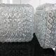 Pair of wall lights or ceiling lights Limburg Glashutte 1960s