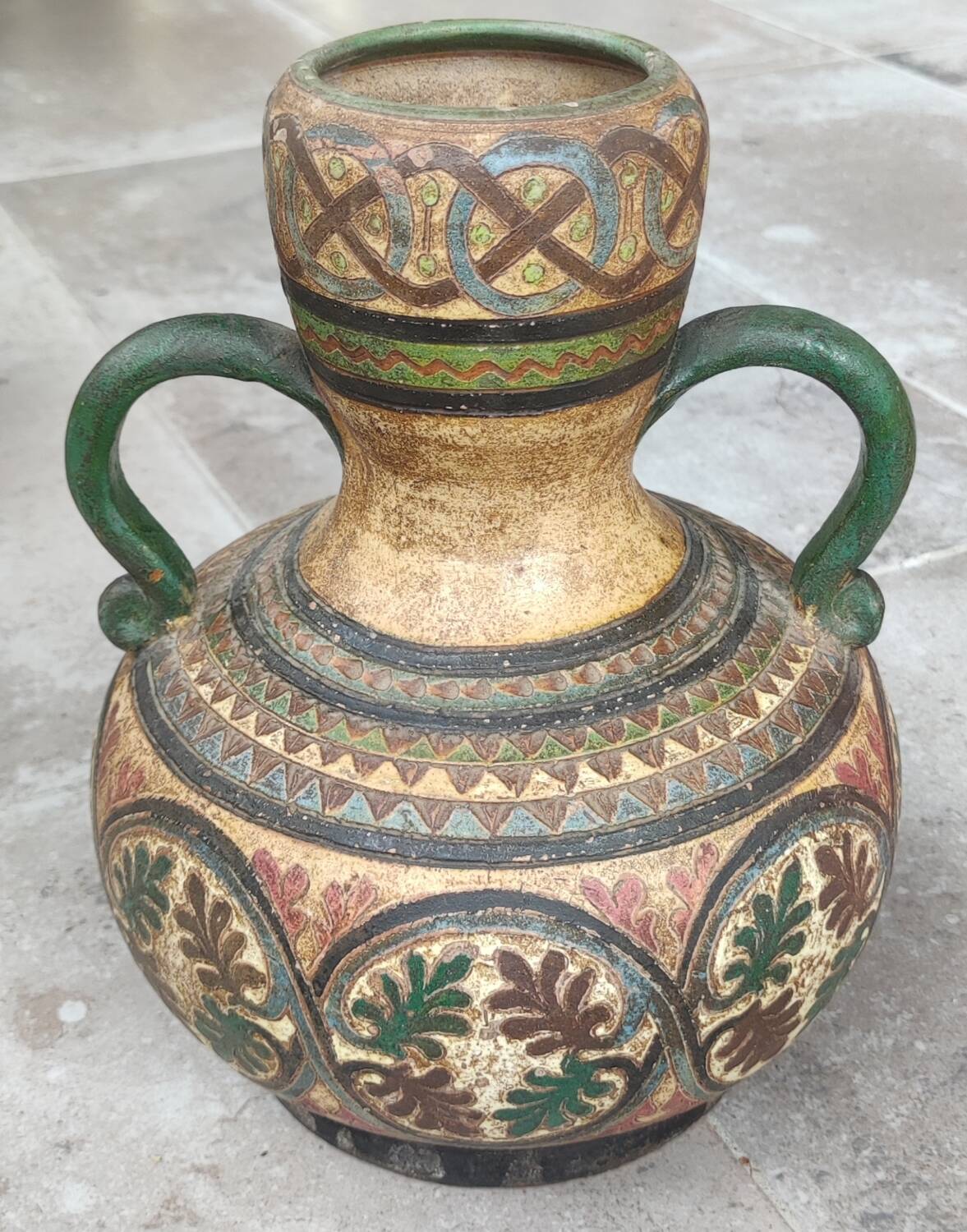 Antique large amphora vase Montopoli Arno Italy