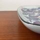 Mid-Century Modern Danish Porcelain Tenera Bowl with Bird Design by Kari Christensen for Aluminia Royal Copenhagen, 1960s