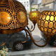 Chandelier 80s mosaic glass