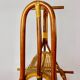 Rattan rocking horse, vintage