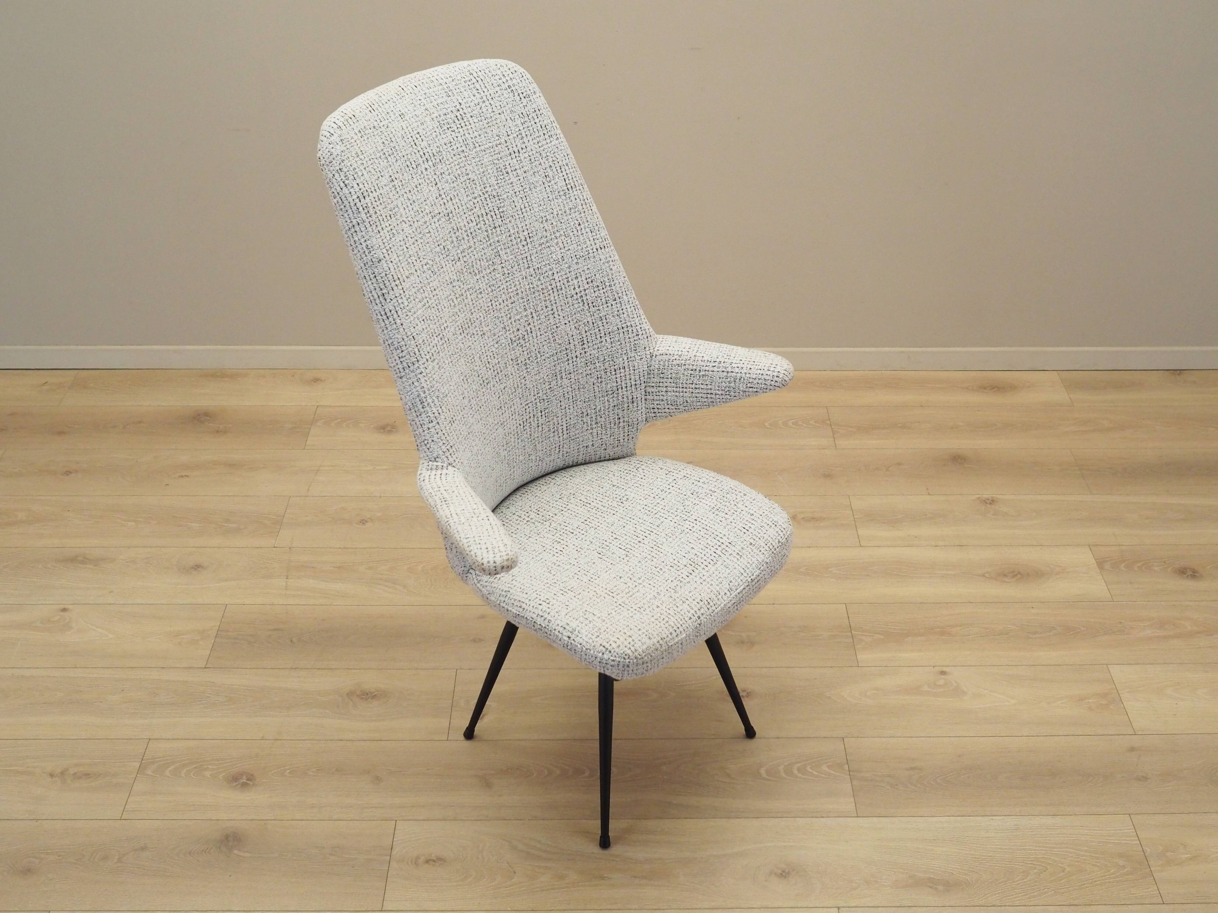 Swivel armchair, Italian design, 1970s, production: Italy