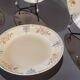 Set of semi-hollow plates Amandinoise St Amand vintage