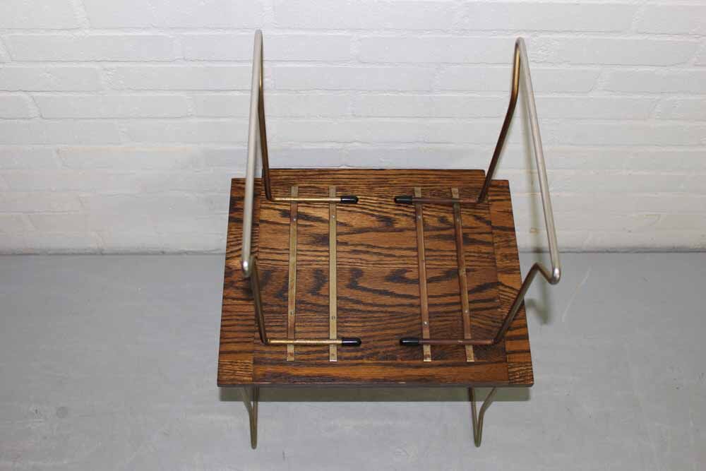 Tables gigognes en bois de teck vintage par Brabantia