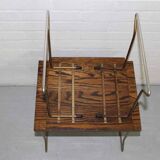 Vintage teak wooden nesting tables by Brabantia