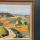 Swedish Oil on Panel “Landscape” by Tage Gavik, Signed, Vintage & Framed