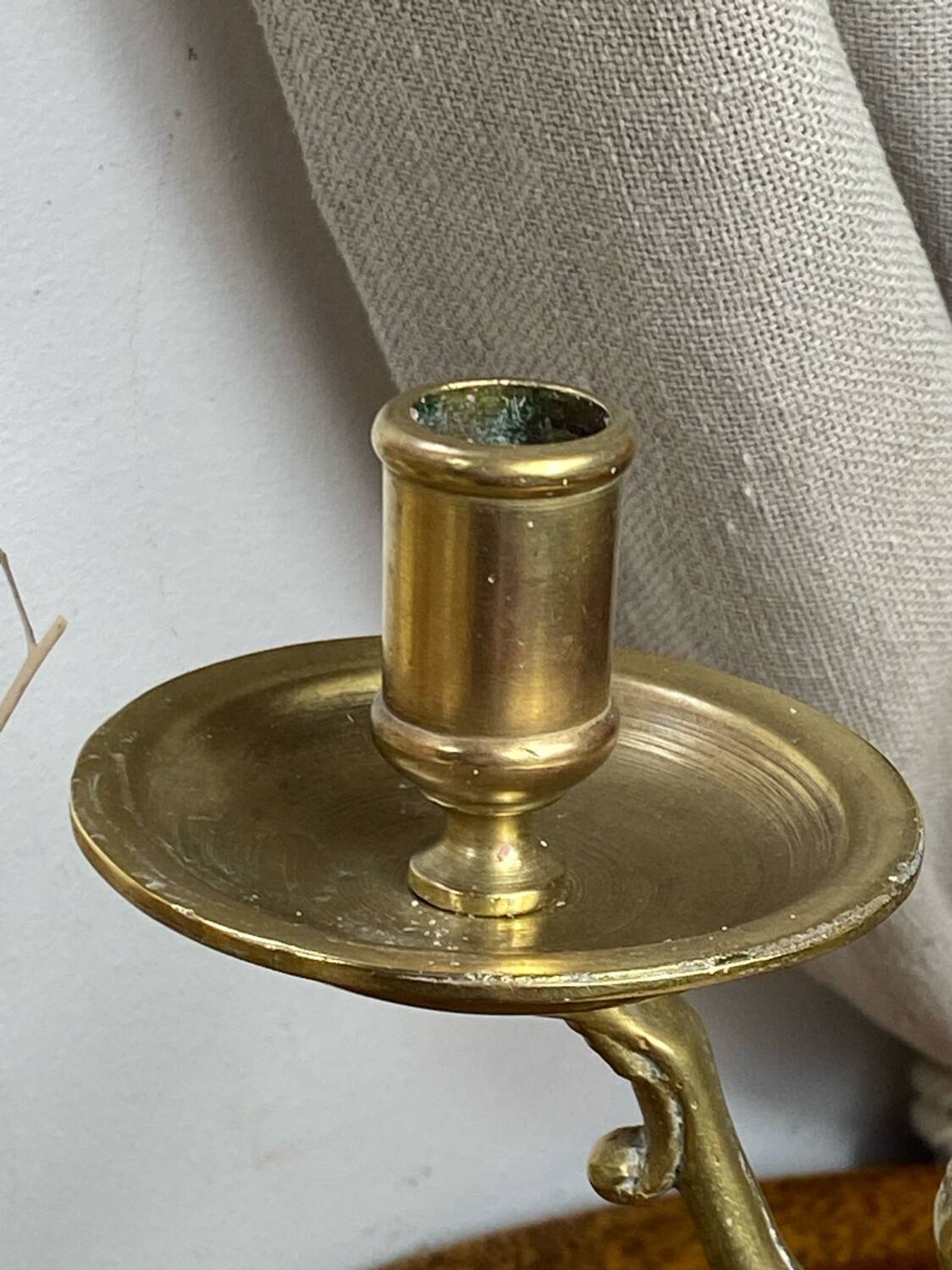 Chandelier, forme sirène, en bronze 