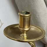 Mermaid-shaped chandelier in bronze