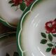6 antique deep plates from Digoin and Sarreguemines