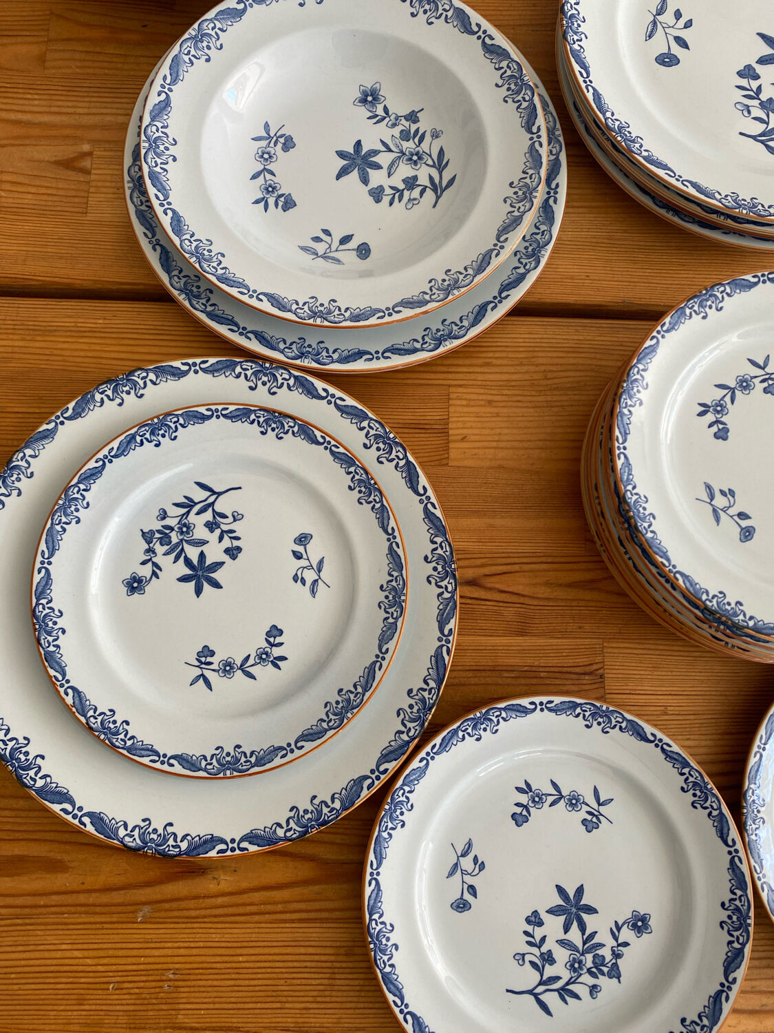 Swedish Service 34 pieces Ostindia Rorstand